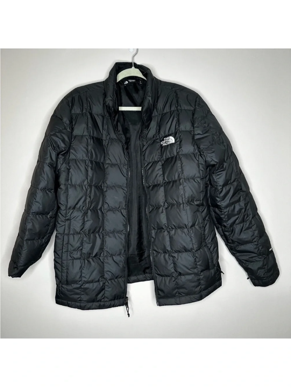 The North Face Black Quilted Down Jacket